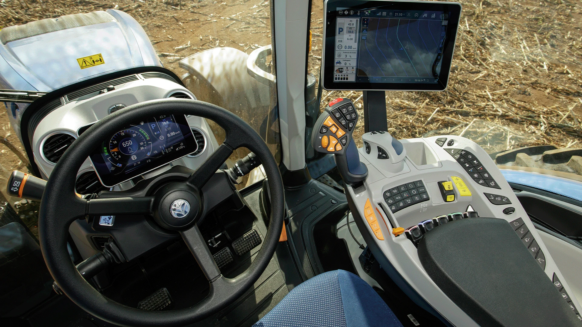 Detalhes oficiais da linha T7.300 Auto Command