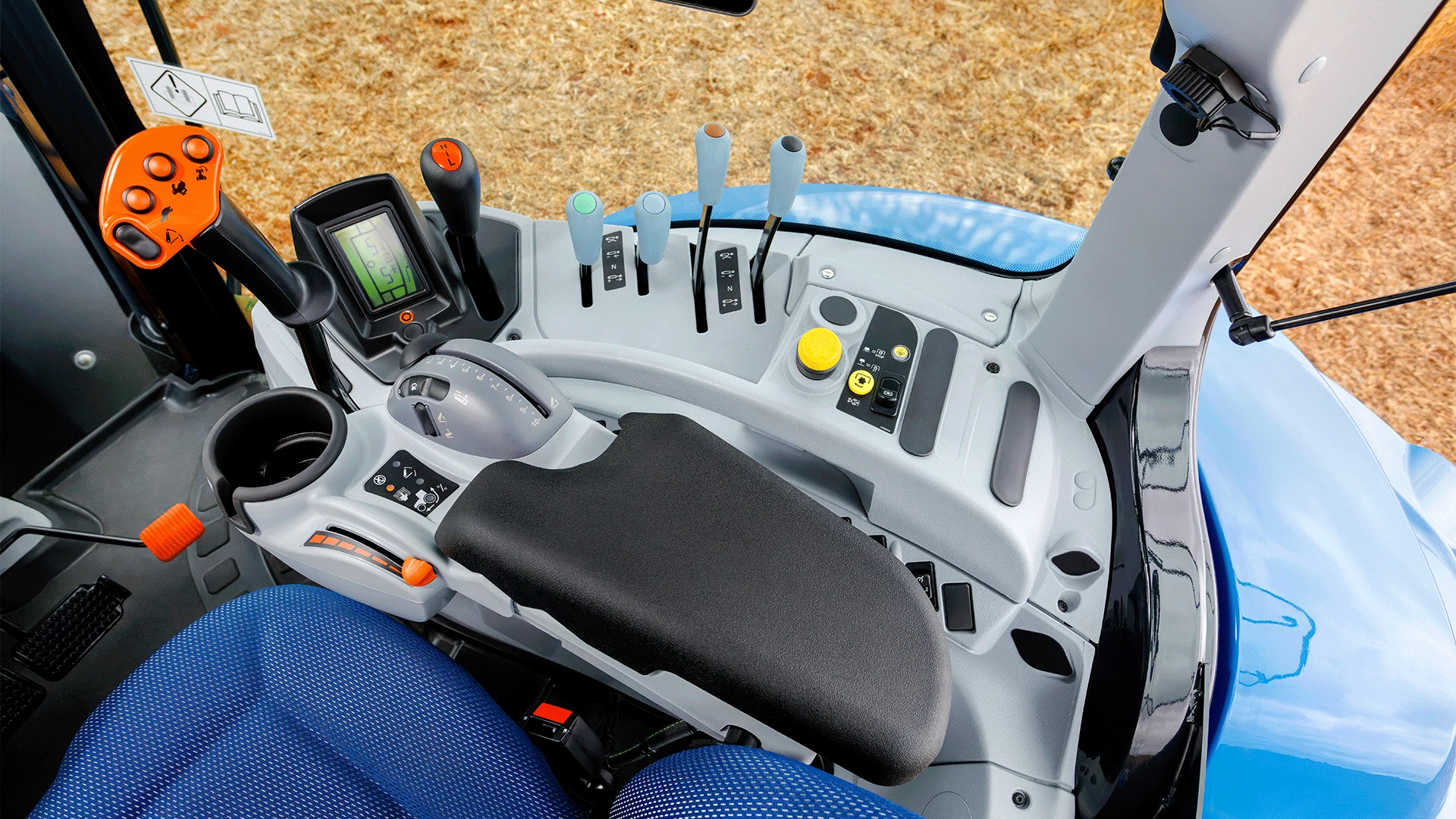 Detalhes oficiais da linha T6.140 Electro Command