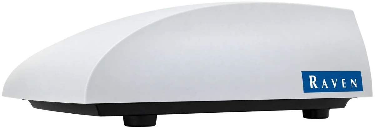 Receptor Raven RS1 com antena e módulo de piloto integrados