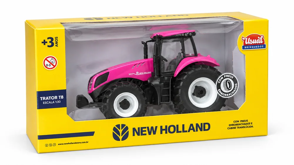 Trator T8 Rosa