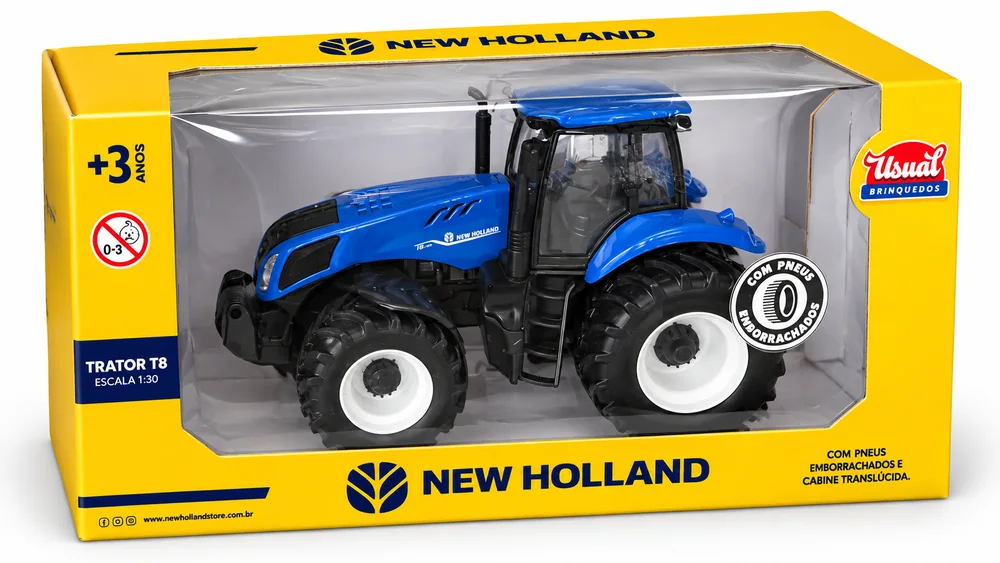 Trator T8 Azul