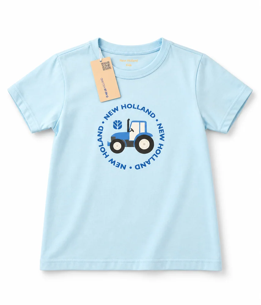 Camiseta com Trator New Holland